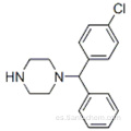 (-) - 1 - [(4-Clorofenil) fenilmetil] piperazina CAS 300543-56-0